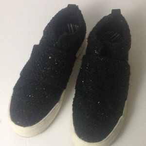 Dolce Vita Lamra Sparkle Slip On Platform Shoes 8